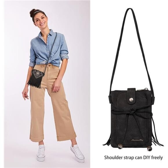 Montana West Crossbody Bags Cell Phone Purse for Women - Picture 6 of 7